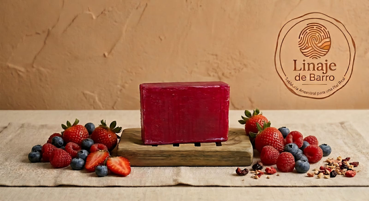 Jabón de Frutos Rojos