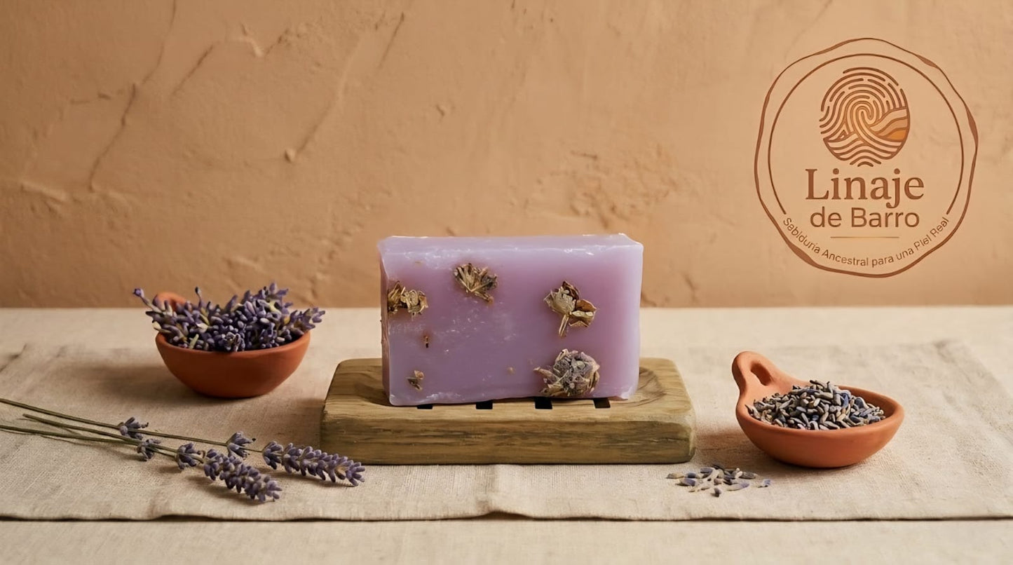 Jabón de Lavanda Aromaterapia