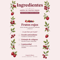 Jabón de Frutos Rojos